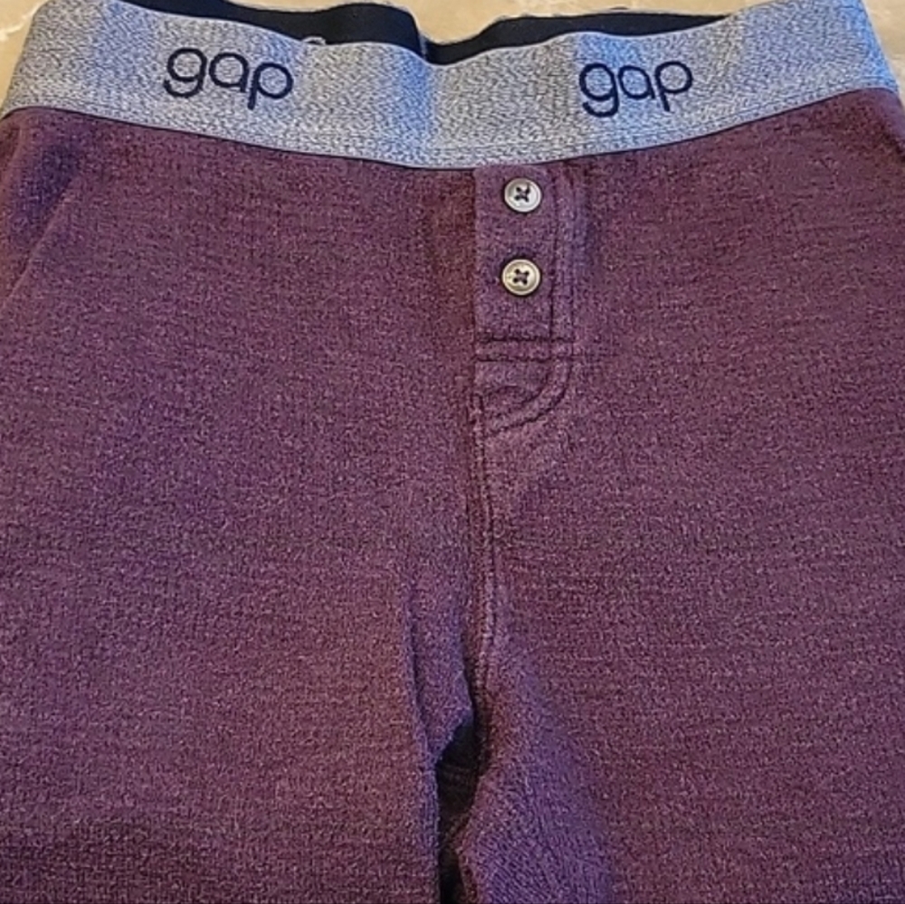 GapBody Burgandy Thermal Jogger Pant, S